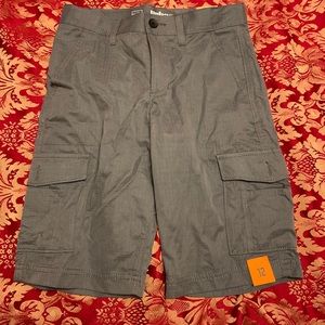 Boys Urban Pipeline size 12 Grey Cargo Shorts.